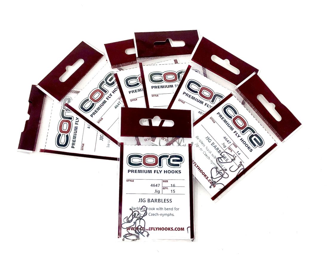 CORE 4647 Barbless Jig Hook