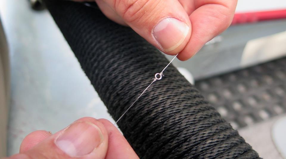 Tippet Ring in use