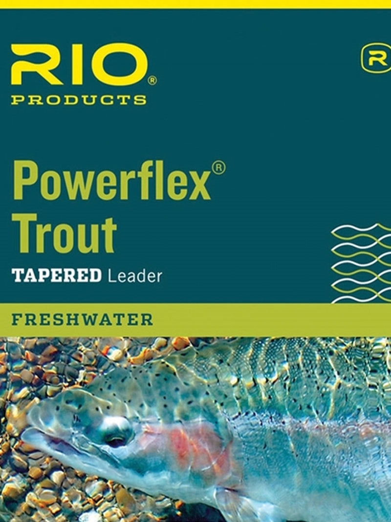 Rio Powerflex Trout Leader - 9ft (3 pack)