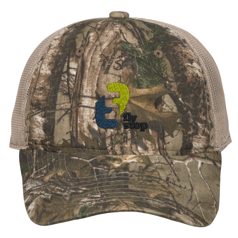 The Fly Stop Hat - Camo