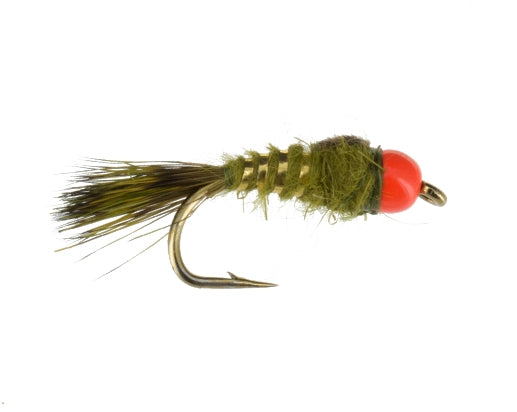 Beadhead Firebead Hares Ear, Olive