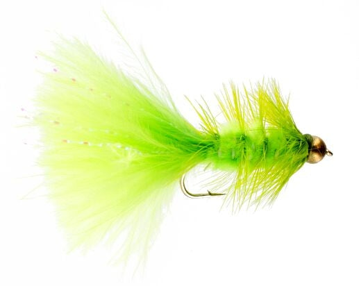 Beadhead Woolly Bugger, Chartreuse