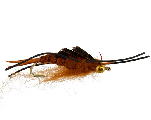 Beadhead Kaufmann Rubberleg Stonefly, Brown