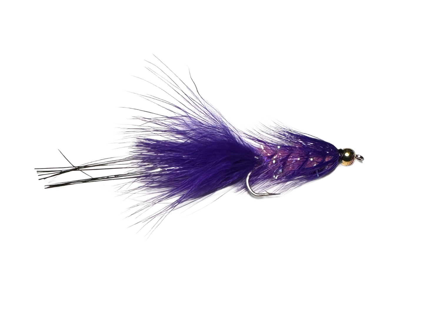 Catch's Beadhead Bugger, Purple/Pink with Silver