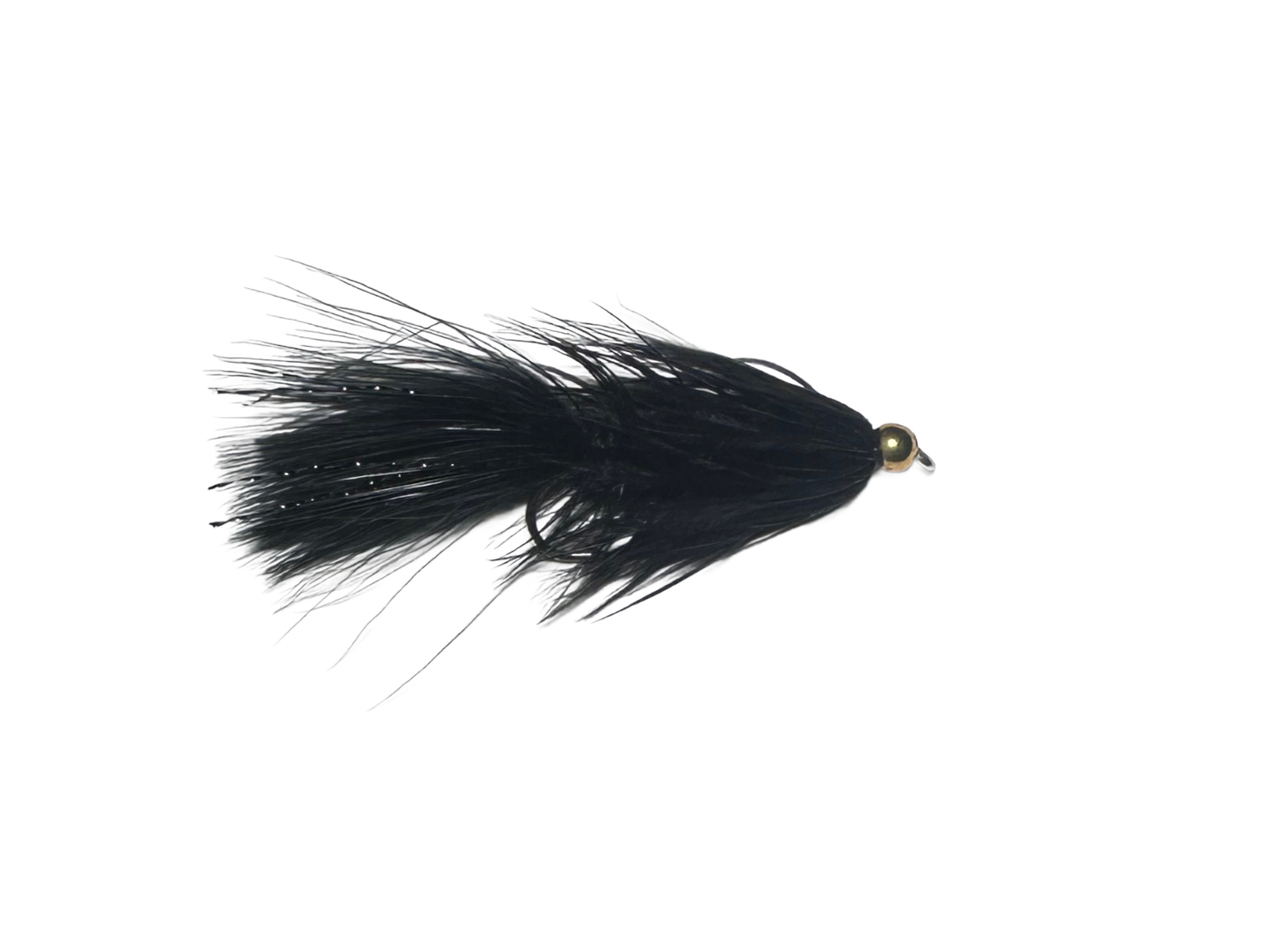 Catch's Beadhead Schlappen Bugger, Black