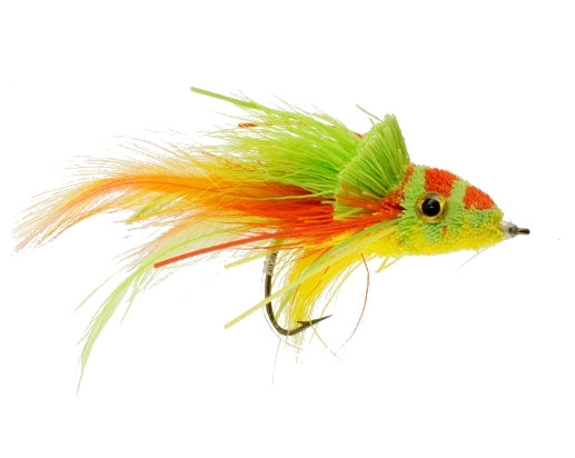 Diver, Chartreuse and Yellow