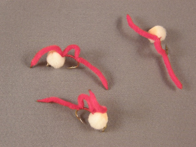 Beadhead Kenobi Egg, Red fly fishing fly grouped