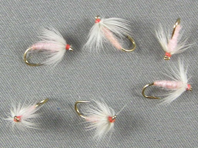 Sow Bug, Soft Hackle, Tan grouped