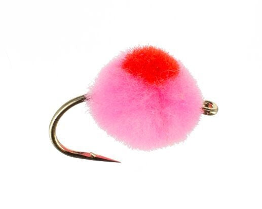 Glo Bug, Baby Pink/Flame Dot