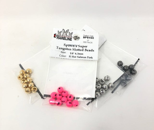 Spawn's Super Tungsten Slotted Beads