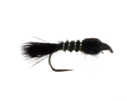 Hares Ear, Black Barbless