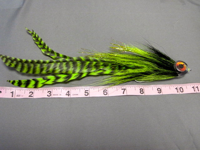 Musky Mayhem, Chartreuse and Black