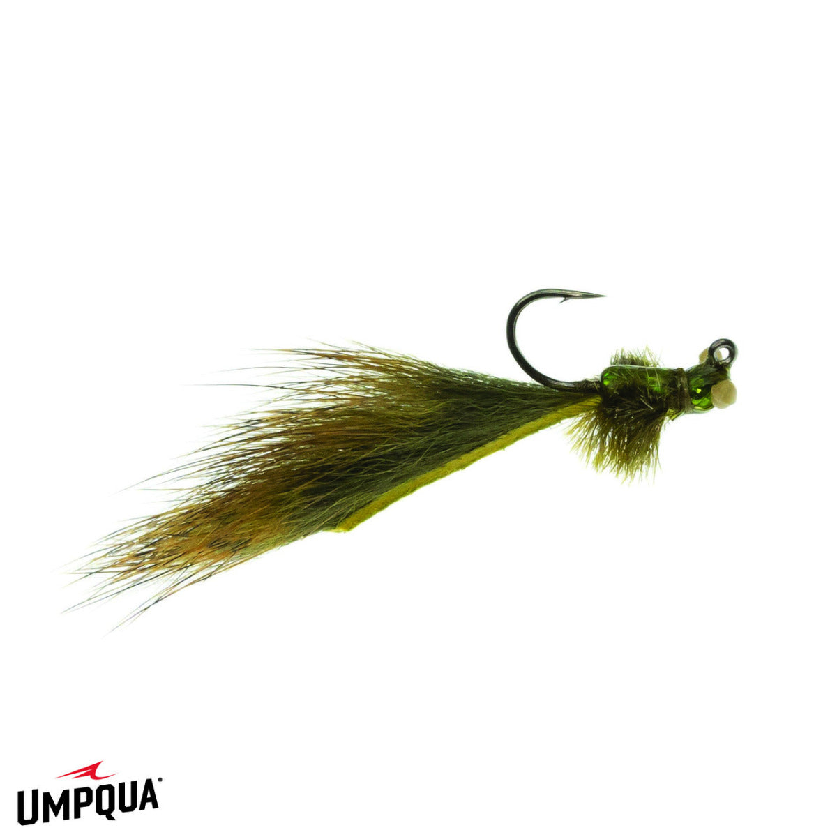 Umpqua Mini Leech Jig Damsel, Olive
