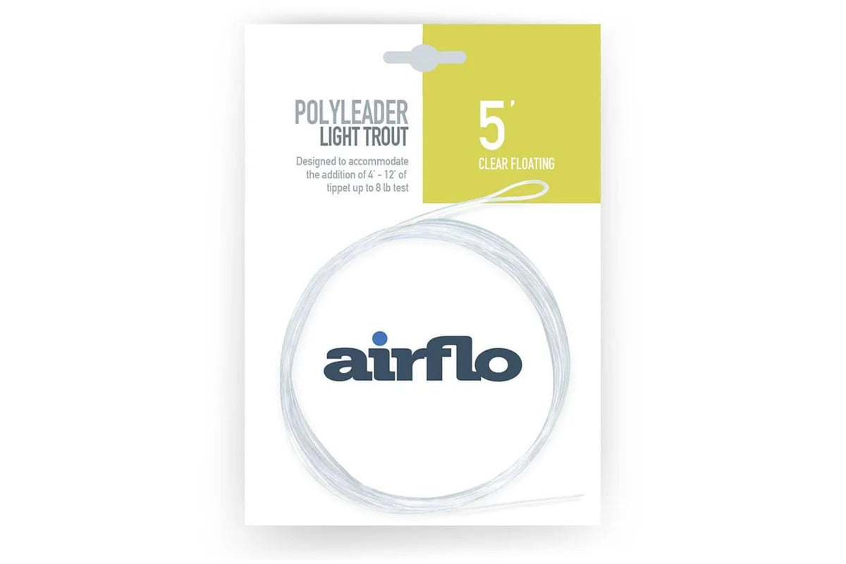 Airflo Polyleaders - 5ft - Light Trout