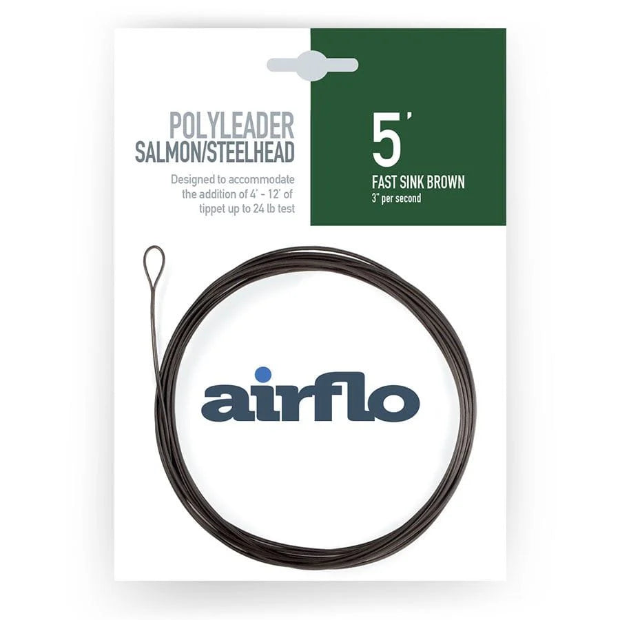 Airflo Polyleader - 5ft - Salmon/Steelhead
