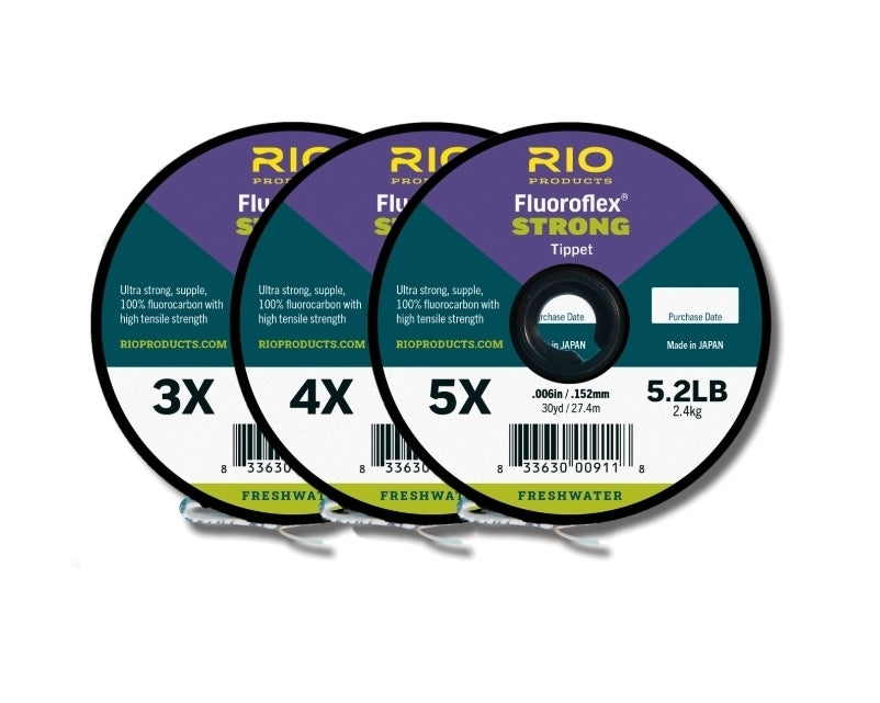 Fluoroflex Strong Tippet - 3-Pack by Rio