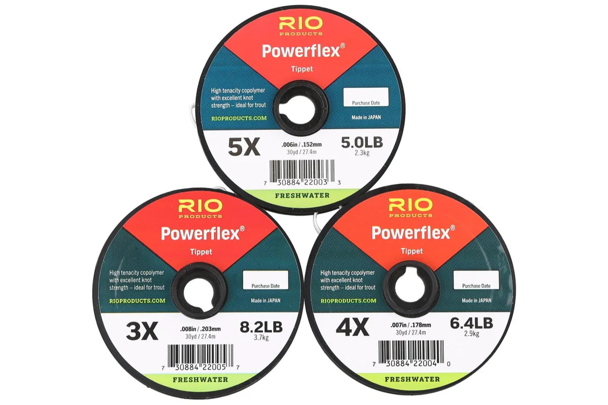 Rio Powerflex Tippet 3-pack