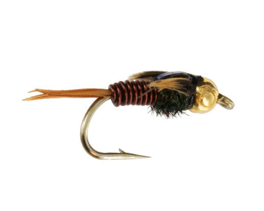 Beadhead Copper John, Brown