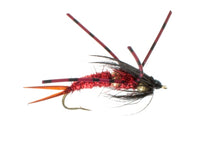 Beadhead Double Tungsten Batman, Red