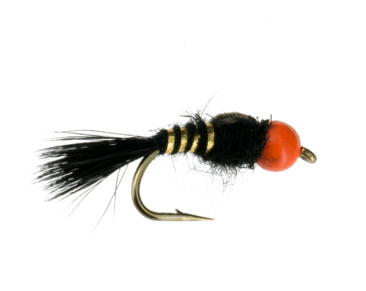 Beadhead Firebead Hares Ear, Black
