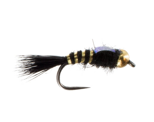 Beadhead Flashback Hares Ear, Black Barbless