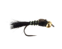 Beadhead Hares Ear, Black Barbless