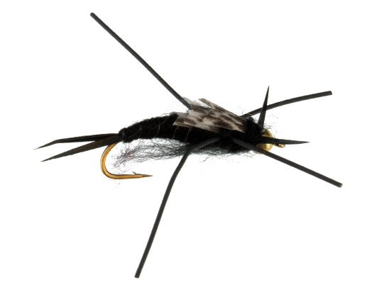 Beadhead Kaufmann Rubberleg Stonefly, Black