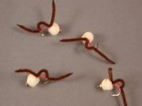 Beadhead Kenobi Egg, Brown fly fishing fly grouped 2