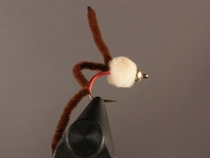 Beadhead Kenobi Egg, Brown fly fishing fly