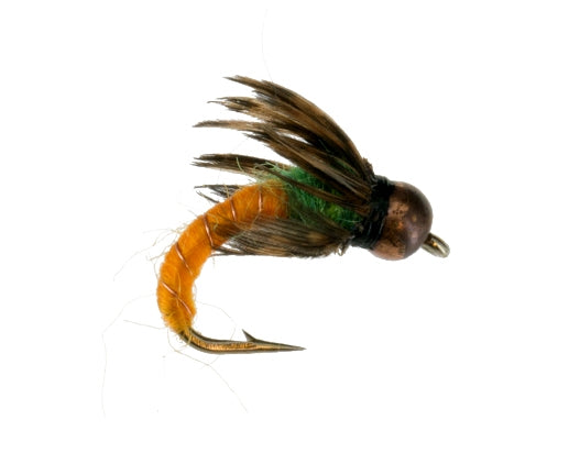 Beadhead Letort Bug, Orange