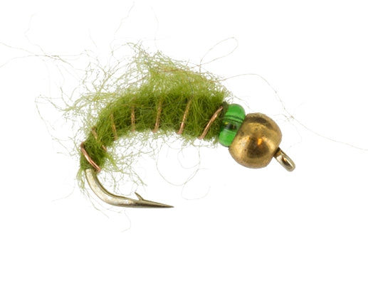 Beadhead Shaggy Caddis Olive