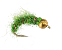 Beadhead Shaggy Caddis Chartreuse