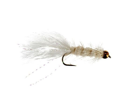 Beadhead Woolly Bugger, White Carp