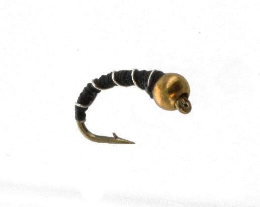 Beadhead Zebra Midge, Black