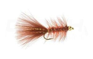 Catch's Beadhead Crystal Bugger Brown
