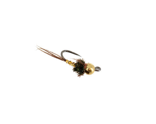 Beadhead Tactical Jigged Lightning Bug, Gold
