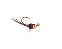 Beadhead Tactical Jigged Lightning Bug, Purple