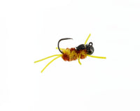 Beadhead Tactical Turd, Brown and Yellow