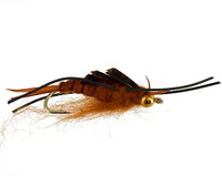 Beadhead Kaufmann Rubberleg Stonefly, Brown