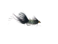 Catch's Beadhead Bugger, Black/Chart with Pink