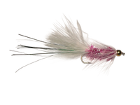 Catch's Beadhead Bugger, White/Pink with Olive