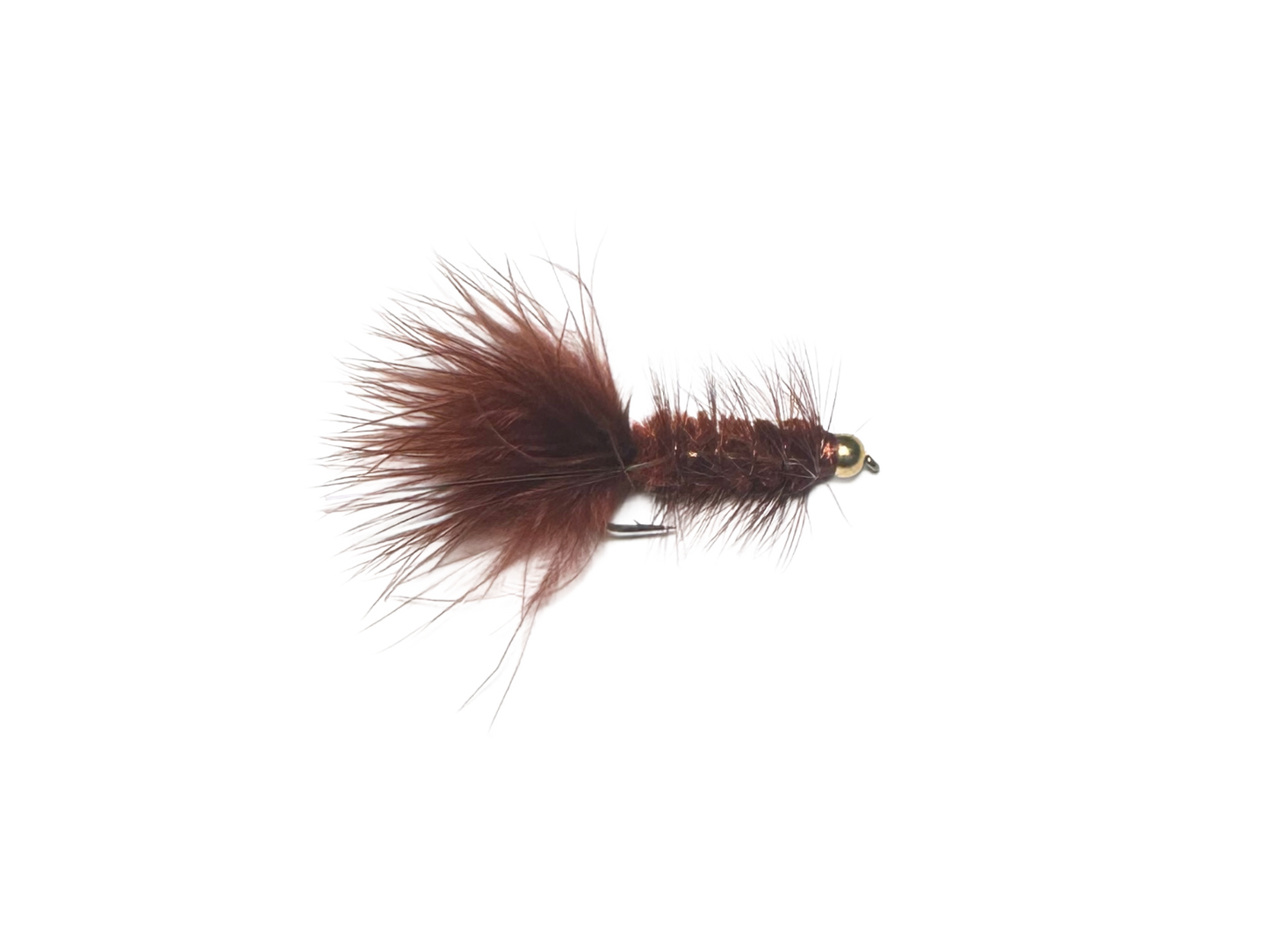 Catch's Beadhead Flashabugger, Brown