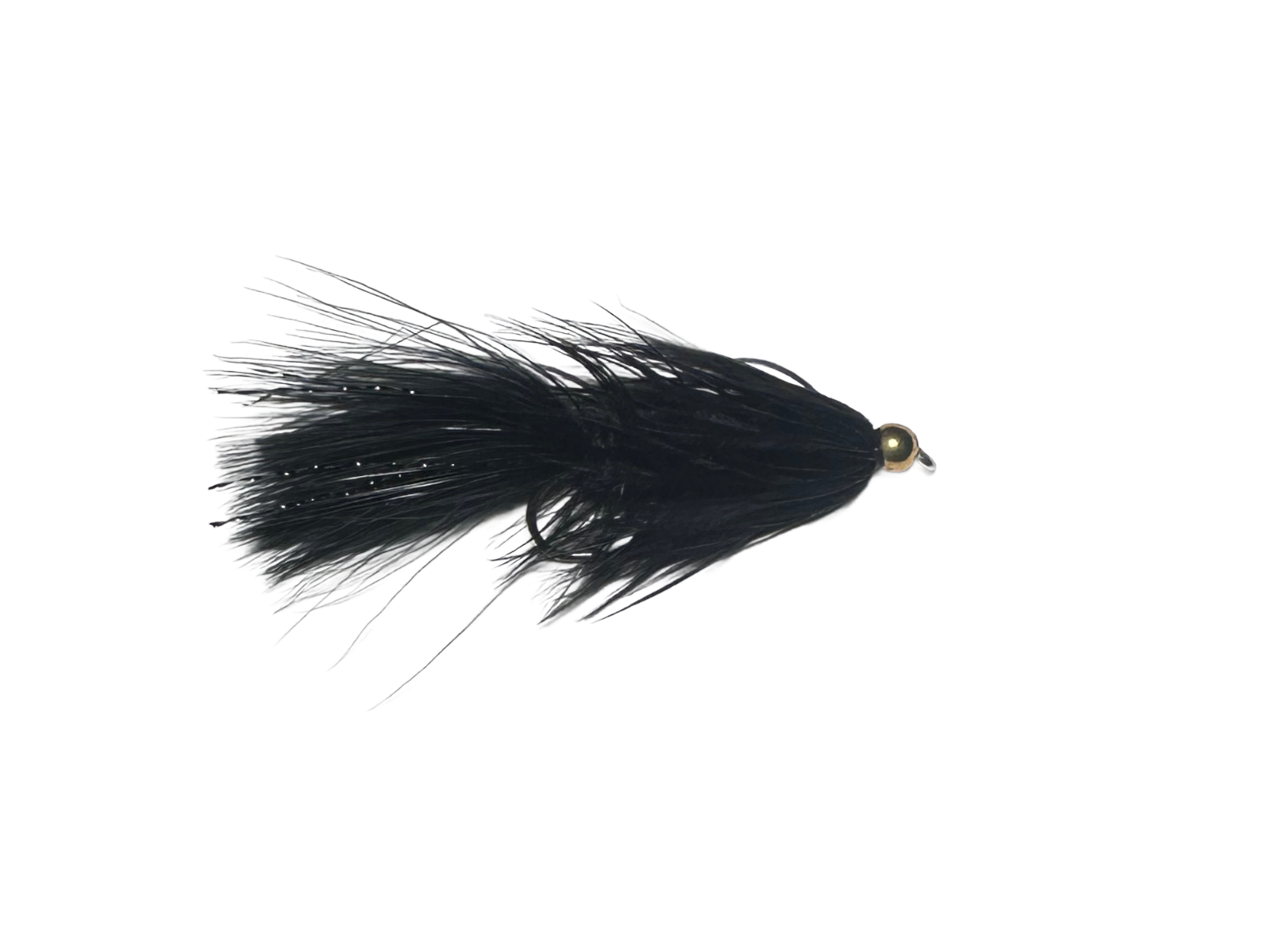 Catch's Beadhead Schlappen Bugger, Black