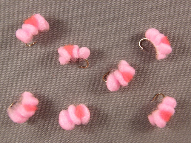 Blood Dot, Baby Pink/Flame Dot grouped 2