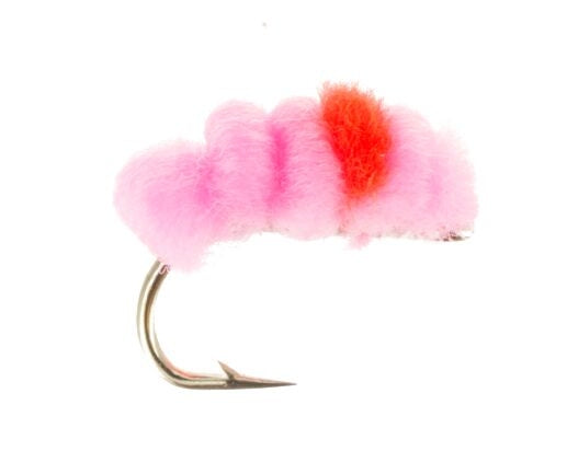 Blood Dot, Baby Pink/Flame Dot