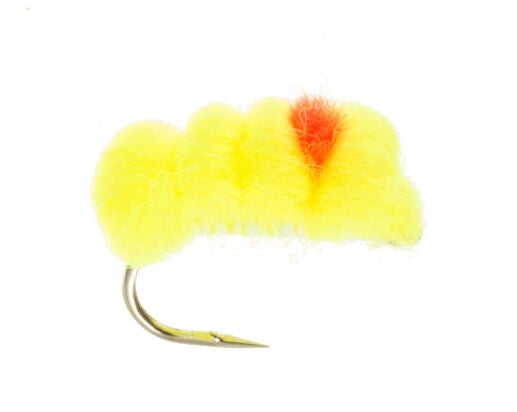 Blood Dot, Chartreuse/Cerise Dot