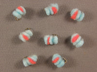 Blood Dot, Light Blue/Flame grouped 2