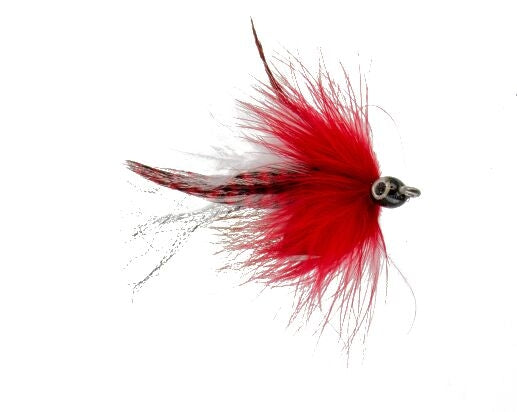 Bullethead Baitfish, Red and White
