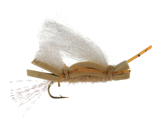 Chubby ChernobylTan, Fly Fishing Flies, Dry Flies. Discount flies at theflystop.com. Small Image.