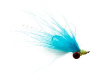 Clouser Marabou, Blue/White